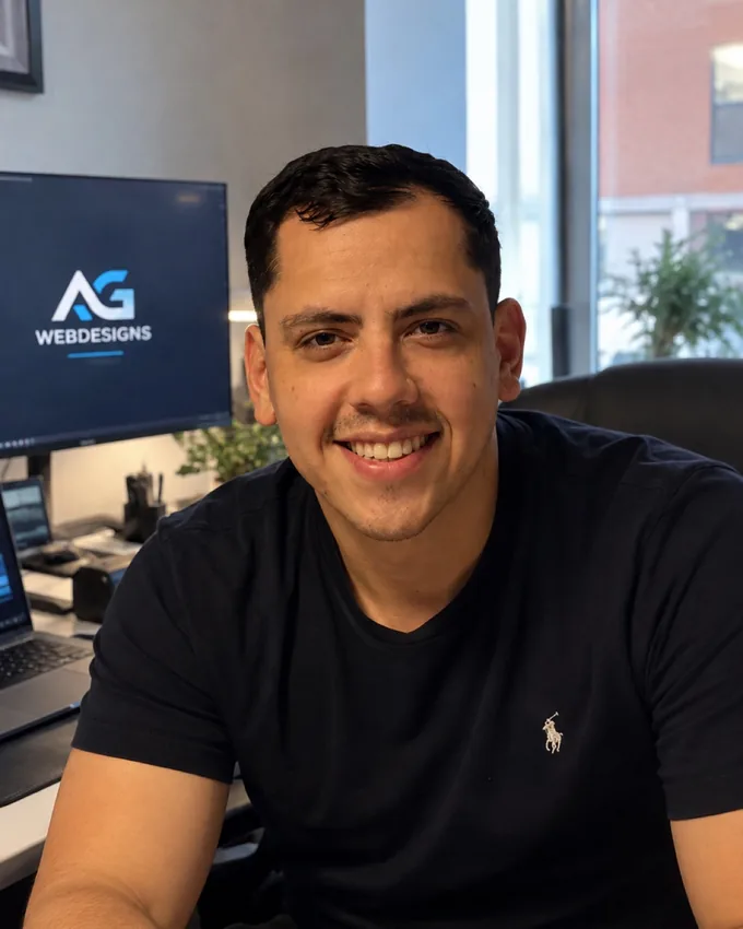 Angel Gonzalez, founder of AG Web Designs